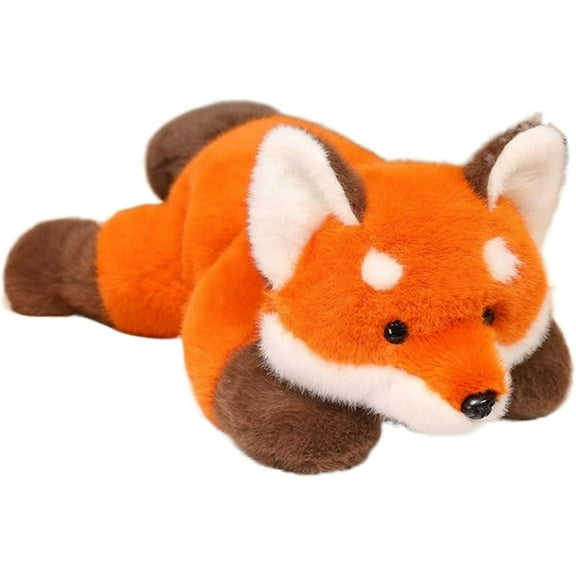Bootesun 24" Weighted Stuffed Animal Fox Plush Toys, Cute Soft Plushies, Suitable Hugging Stuffed Animals, Collection Value Plushies, Kawaii Home Decors, Christmas Birthday Gift for Teens Adult