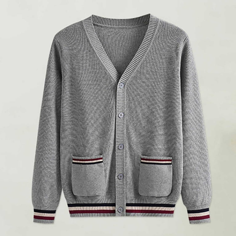 JaJaho Toddler Children Knitted Cardigan Student Class Stylish