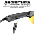 thumbnail image 5 of OBEST Gafas de Sol Deportivas inteligentes, Lentes de Sol con Bluetooth con Audio Inteligente, Música de Oído Abierto y Llamadas, para montañismo, Ciclismo y Running al Aire Libre, 5 of 5