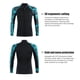 thumbnail image 2 of Top De Surf De Buceo Equipo de deportes acuáticos de manga larga con protección de buceo de neopreno (4XL) Sywqhk Para Estrenar, 2 of 9