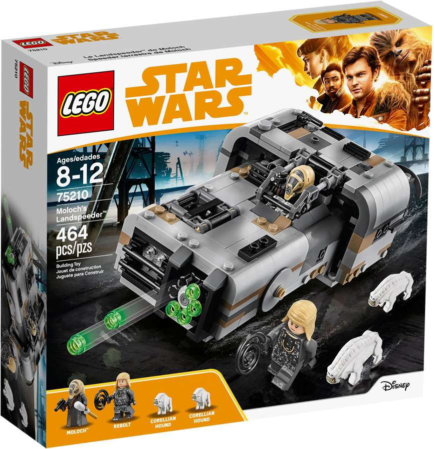 Pre-Owned LEGO Star Wars TM Moloch's Landspeeder 75210 Building Set