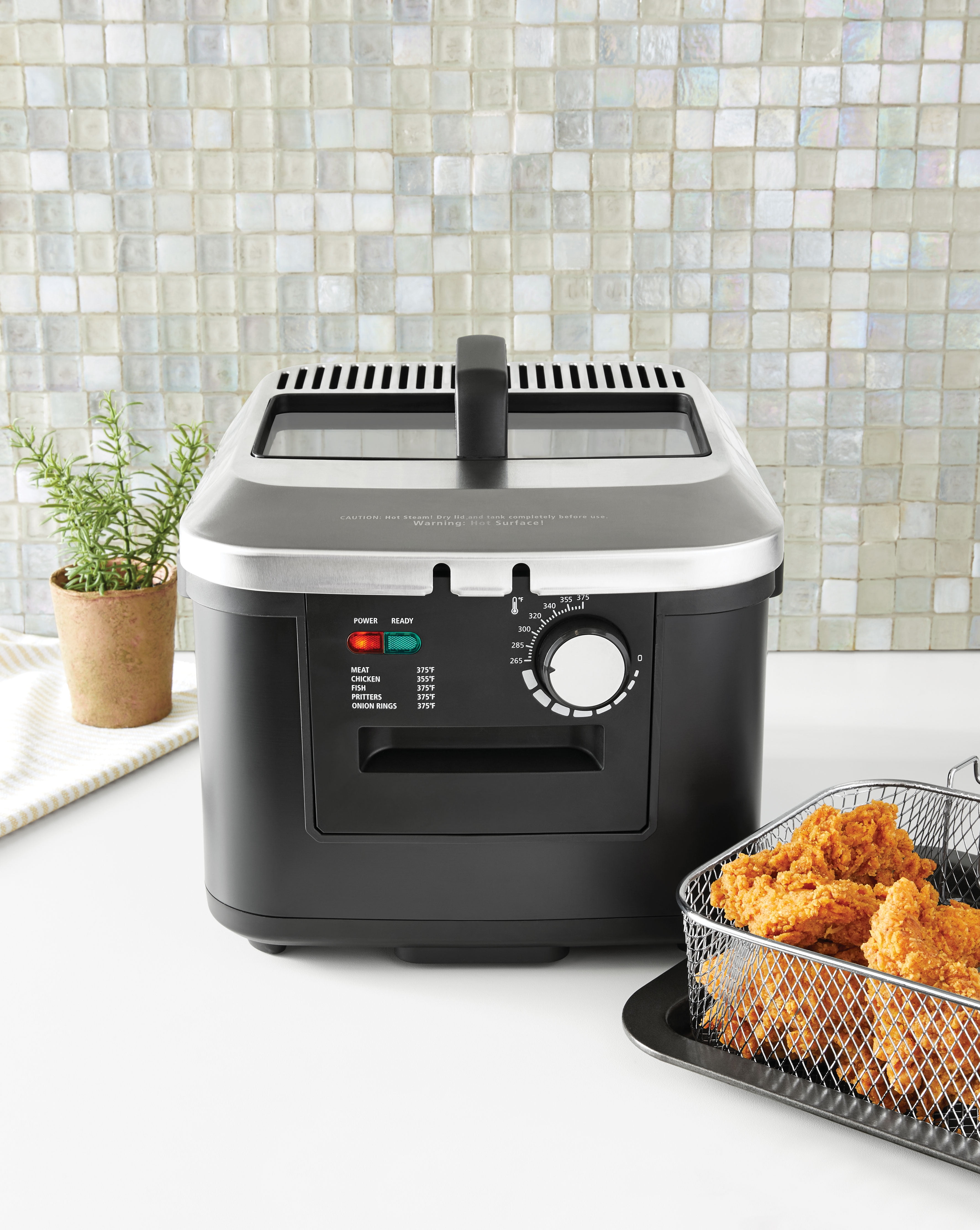 Mainstays Air Fryer Mainstays QT Air Fryer, Black Automatic