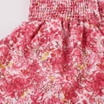 thumbnail image 5 of zaveiop Floral Skorts for Woman Ruffle Mini Skirt with Shorts Underneath Causal Summer Boho Outfits (Pink, L), 5 of 8