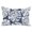 Navy, Indigo, White, variant on Blue Monstera Deliciosa Body Pillow Cover 20 x 54 Inch Decorative Pillow Cover Summer Botanical Tropical Lumbar Pillowcase Seasonal Rectangle Cushion Case for Couch Sofa Bed Living Room