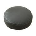 thumbnail image 4 of Luzkey Coussin de Sol Rond 40 cm Coussin de Sol Doux pour Bureau Baie Vitrée Salon Gris Foncé, 4 of 8