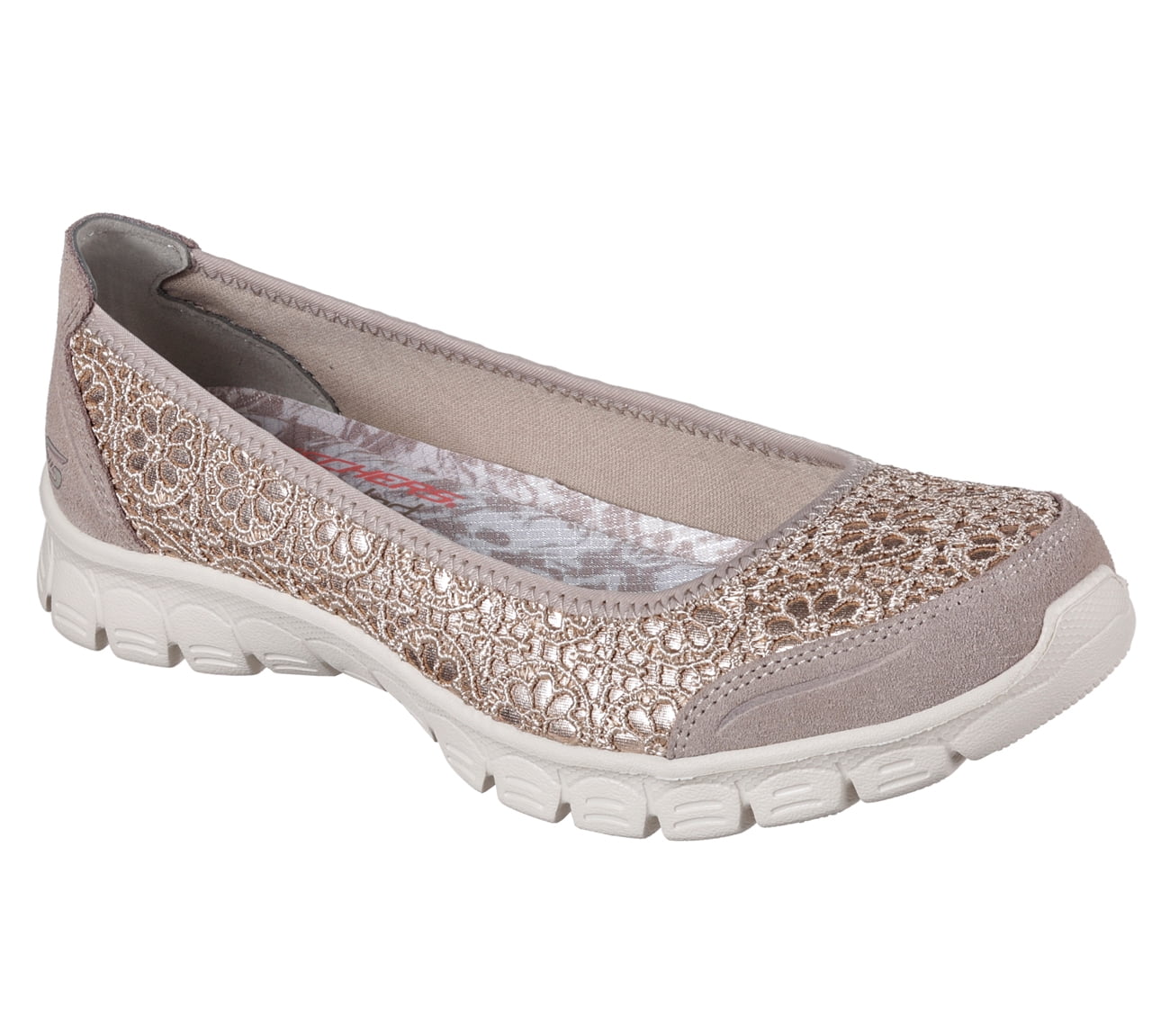 Skechers 23417 Tpgd Womens Ez Flex 30 Czarina Flat