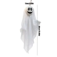 thumbnail image 2 of Halloween Hanging Ghost Decoration Party Prop Indoor Outdoor Suspended Fabric Ghost Figure for Porch Window Ceiling Tree Yard, 2 of 5