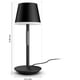 thumbnail image 4 of Lámpara de mesa portátil inteligente Philips Hue Go Black, paquete de 1, 4 of 6