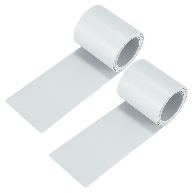 2uds 5x100cm PVC Kayak Reparación Parches para Botes inflables Gris