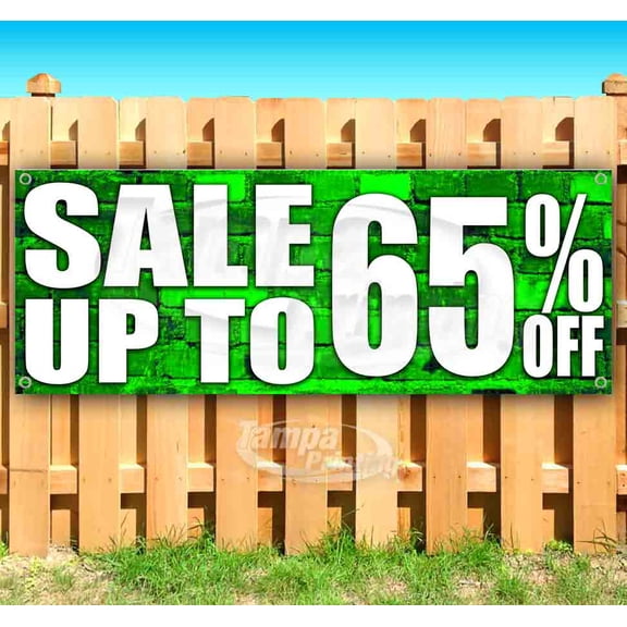 Sale Up To 65% Off 13 oz Vinyl Banner With Metal Grommets