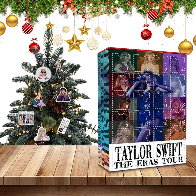 Calendario Adviento Navidad Taylor Regalos para Fans