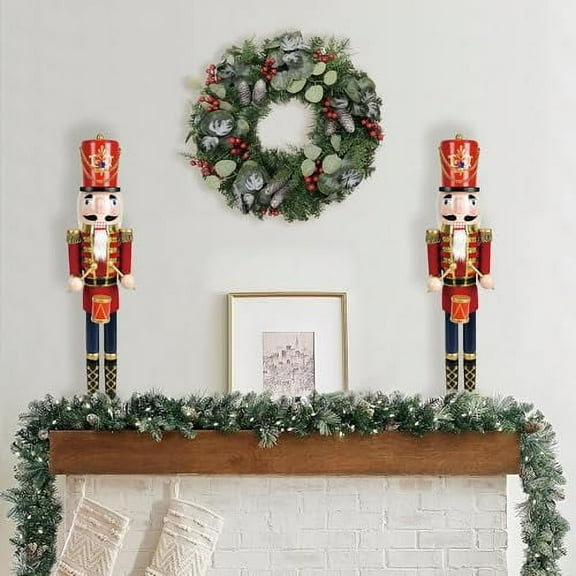 Jeco 24 Inch Red Nutcracker Drummer Soldier