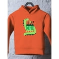 thumbnail image 3 of Funny Dino Lineless Art Hoodie Toddler -Image by Shutterstock,  5 Toddler, 3 of 4