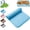 Blue, variant on Dog Cooling Mat, Self-Cooling Ice Silk Pet Cooling Pad for Dogs Cats, Washable Waterproof Foldable Summer Cool Bed, for Small Medium Large Dogs