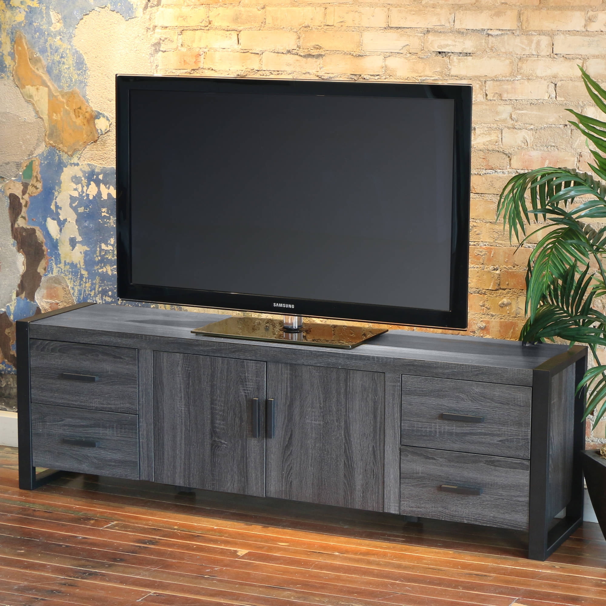 Walker Edison Reclaimed Wood Tv Stand For Tvs Up To 70 Multiple Walker Edison Reclaimed Wood Tv Stand For Tvs Up To 70 Multiple Finishes Com
