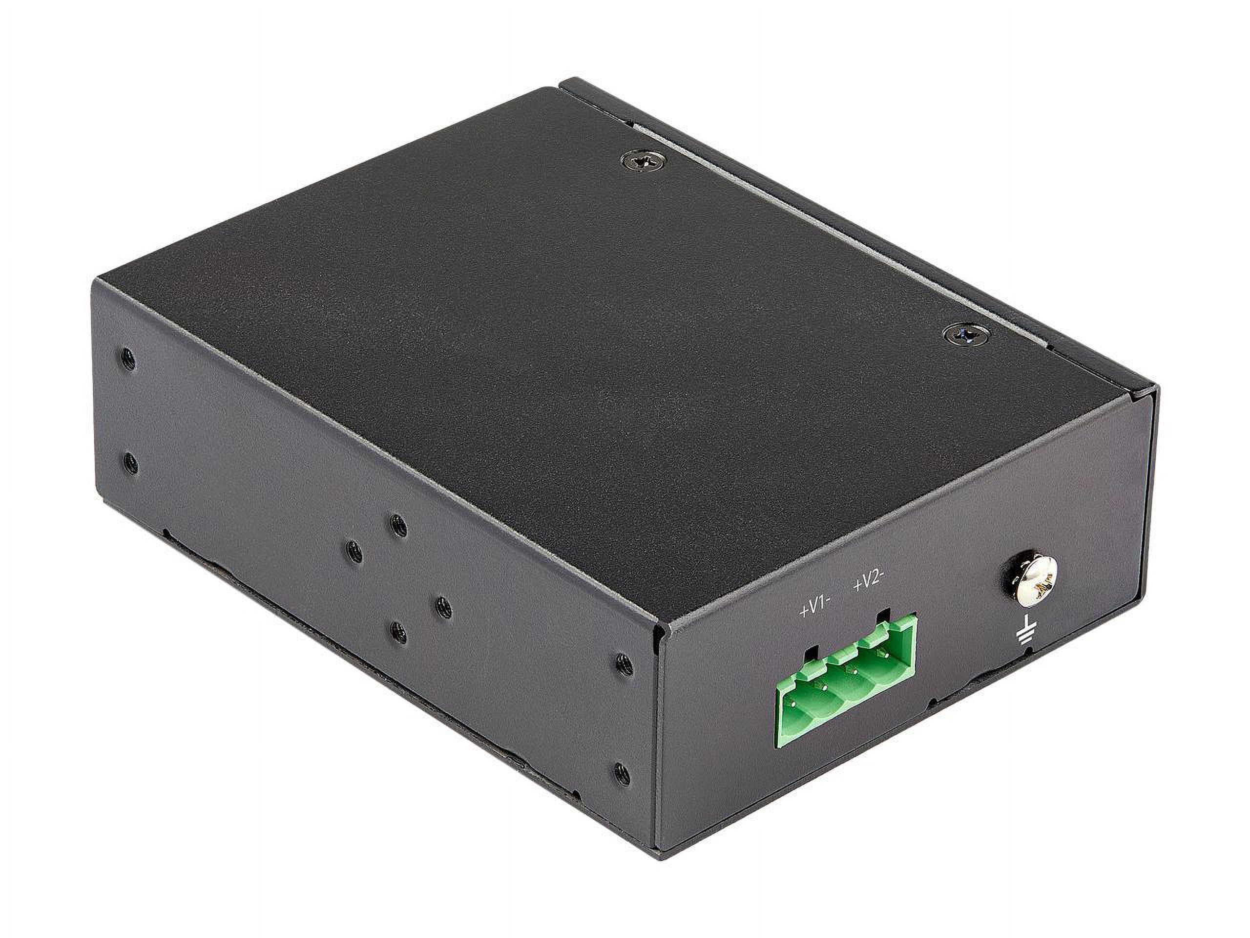 Startech.com Industrial Gigabit Ethernet Poe Injector, 30w 802.3at Poe+ Midspan 48v-56vdc Din Rail Over Ethernet Injector Adapter, -40c To +75c Cameras/sensors/wifi Access, 30w Poe - Midspan Poe