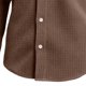 thumbnail image 5 of pstuiky camisetas de manga larga para hombre, Camisa informal de manga larga con solapa y botones para hombre Tops de talla grande para hombre m, 5 of 6