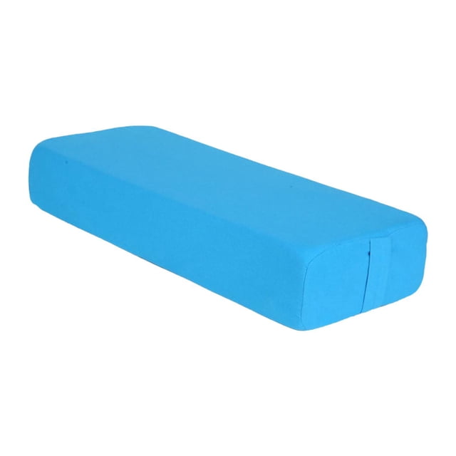 Almohada de yoga Zulema ligera y fácil de transportar Azul