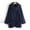 Navy coat for women, variant on Usmixi 2025 Sherpa Coat for Women Winter Fuzzy Plush Overcoat for Women Winter Soft Cozy Fluffy Fleece Coat Plus Size Casual Solid Lapel Open Front Button Outerwear with Pocket