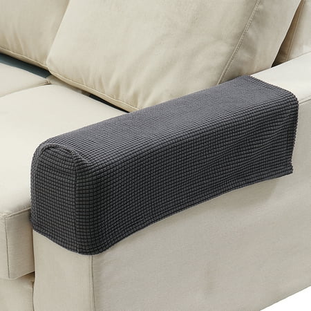2pcs Premium Stretch Furniture Armrest Covers Sofa Couch Chair Arm
