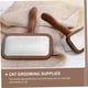 thumbnail image 2 of Cat Hair Comb with Ergonomic Wooden Handle for Pet Cat Grooming Brush for Massaging and Cleaning Long Haired Pets, 2 of 5