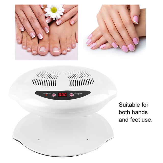 Secador De Uñas, Ventilador De Manicura Inteligente Y Eficiente, Hogar Estable Y Confiable Para Manos De Salón Profesionales
