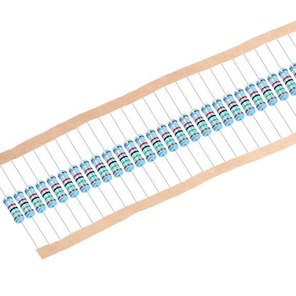 30pcs Metal Film Resistors 15KΩ 2W 1%Tolerances 5 Color Bands