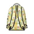 thumbnail image 3 of Pioneer Flower Floral Print Pattern Backpack for School, Cute School Bag with Adjustable Shoulder Straps and Padded Back, 15.3"x11"x7.1", 3 of 5