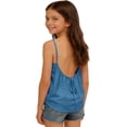 thumbnail image 3 of SHenli T Shirts for Girls 6-7 Solid Color Crewneck Shirt Short Sleeve T Shirt Soft Tee Tops Shirts for Kids, 3 of 7