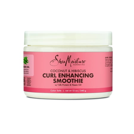 SheaMoisture Coconut & Hibiscus Curl Enhancing Smoothie, 12 (Best Way To Use Shea Moisture Curl Enhancing Smoothie)