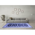 thumbnail image 3 of Ahgly Company Indoor Rectangle Oriental Blue Traditional Area Rugs, 8' x 10', 3 of 4