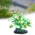 thumbnail image 3 of Huanledash Fake Water Grass Vivid Colorfast High Simulation Large Leaves Underwater Landscape Decor Plastic Fish Tank Water Plant Ornament Aquarium Decoration, 3 of 7