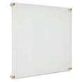 thumbnail image 1 of Cool Modern Frames Clear Floating Double Panel Acrylic Picture Frame, 16x20-Inch, Gold Hardware, 1 of 1