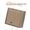 thumbnail image 3 of Collier pour Femmes Mode Design Spécial Diamant Acier Titane Brillant Collier Clavicule Collier Croisé, 3 of 5
