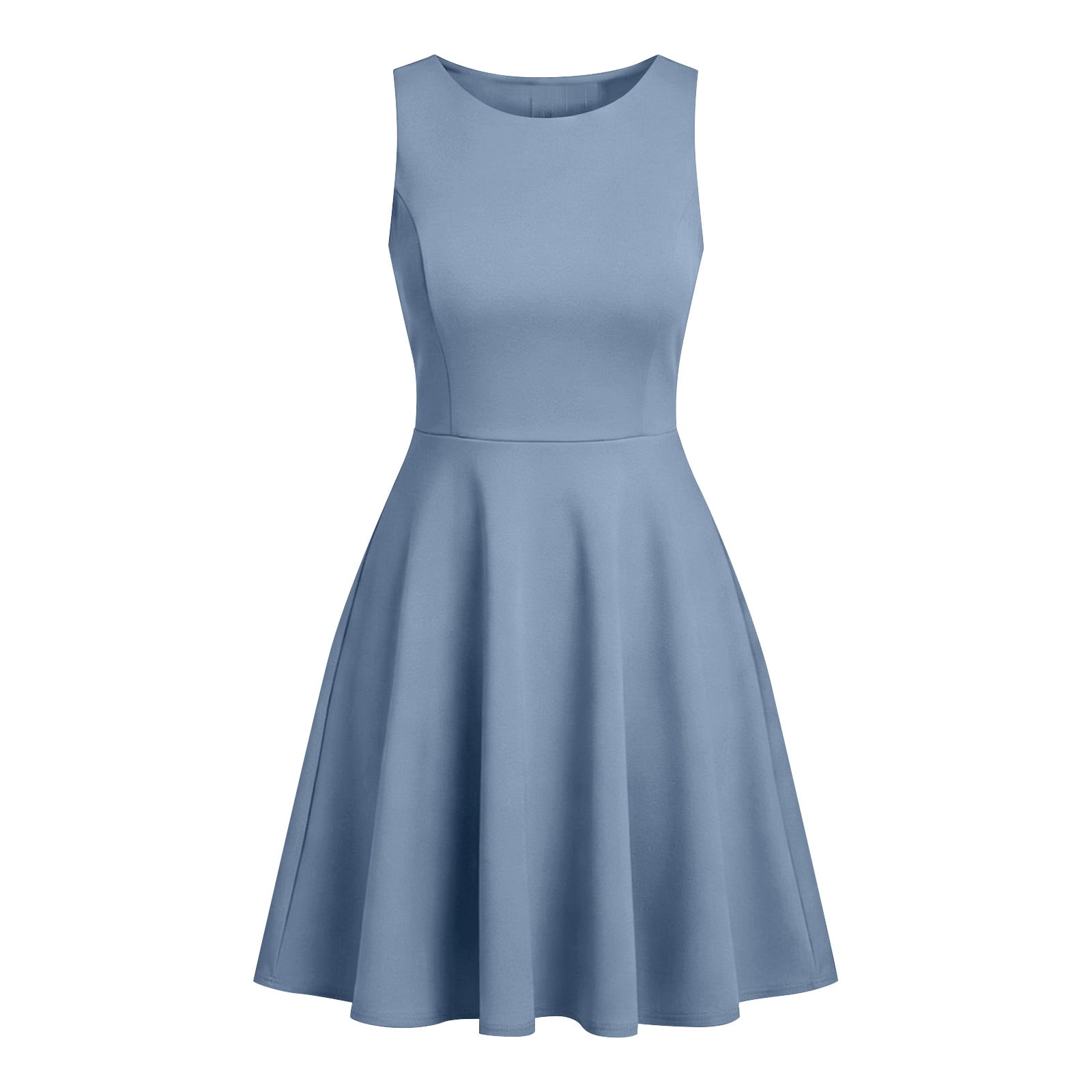 Oplxuo Summer Dresses for Women 2026 Elegant Classy Spring A Line Business Casual Work Graduation Cocktail Short Dress