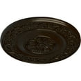 thumbnail image 3 of 47 5/8"OD x 2 3/4"P Milan Ceiling Medallion, Hand-Painted Bronze, 3 of 6