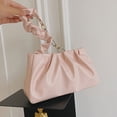 thumbnail image 4 of Adecuado para viajes diarios y citas bolso de PU bolso nube plisado simple a la moda, 4 of 5