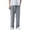 Grey, variant on Men's Casual Pants Lightweight Beach Relaxed Fit Elastic Waist Yoga Summer Trousers for Everyday Comfort Beige L