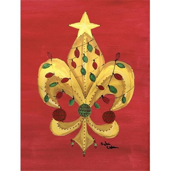 11 x 15 in. Christmas Garden Size Flag