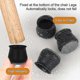 thumbnail image 4 of 32 Pcs Chair Leg Protectors for Hardwood Floors, Black, 4 of 5