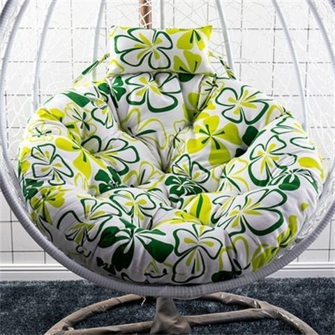 Cojines suaves para silla colgante, cojín para asiento de columpio, textil para el hogar, jardín, interior, exterior, decoración de balcón Fivean unisex