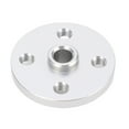 thumbnail image 2 of Main Gear Mount, Delicate Appearance Metal Main Gear Mount Refined Appearance Silver Light Weight  for 1/10 RC Car, 2 of 8