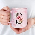 thumbnail image 5 of Initial Mugs, Ceramic 11oz Personalized Coffee Mugs, R, 5 of 7