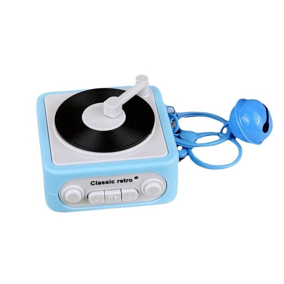 Vintage Recordable Phonograph Music Box Keyring Featuring Recordable Sound And Music Box Perfect For Bag Decoration