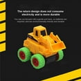 thumbnail image 3 of Alloy Cartoon Large Wheel Car Model 4-Piece Set of Engineering Car Construction Car Children‘S Q Version Model, 3 of 8