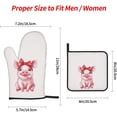 thumbnail image 2 of Pig Oven Mitts Pot Holders Set of 4, Kitchen Gloves Potholders Heat Resistant for Chef Baking Cooking Grilling BBQ, 2 of 6