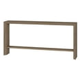 thumbnail image 5 of Evelyn&Zoe Modern Farmhouse 64" Wide Antiqued Gray Oak Console Table, 5 of 5