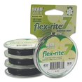 thumbnail image 1 of Black Flex Rite Beading Stringing Wire .014 Inch 30 Feet Nylon Coated Stainless Steel 7 Strand Tigertail 8lb Break, 1 of 5