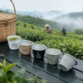 thumbnail image 3 of TIELUTT Verre à Shooter de Camping Durable Réutilisable en Acier Inoxydable Gobelet de Plein Air pour la Randonnée, le Backpacking et l'Aventure Tasses à Sucette Tasses Verrerie Verres Côtiers avec Poignées Grandes Tasses pour Boire, 3 of 7