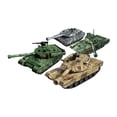 thumbnail image 1 of 4x Modelo de tanque de vehículo , Modelo de vehículo con ruedas, Modelo de tanque moderno 4D, Coleccionables para niñas, 1 of 9